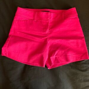 The Limited Hot Pink High Waist Shorts